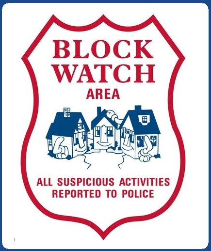 block watch sign