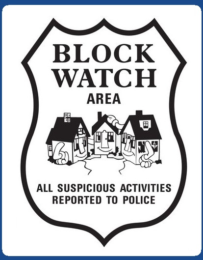 Block Watch Sign